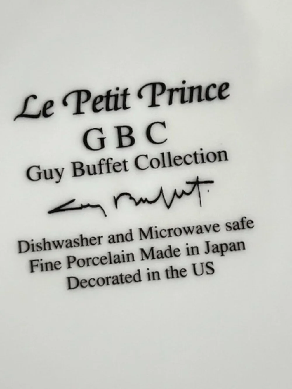 Guy Buffet Collection rare vintage